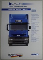 PROSPEKT CIĄGNIK SIODŁOWY IVECO EUROTECH - TO JUŻ HISTORIA