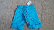 PRIMARK GIRL2GIRL spodenki TURKUS 128