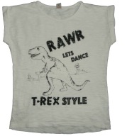 TU BLUZKA BLUZECZKA DINO CEKINY BDB+