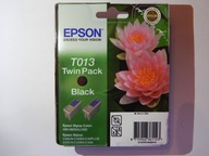 TUSZ EPSON T013 black 480 C40UX ORYGINALNY DWUPAK