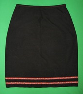 NEW YORKER Fishbone-czarna ołówkowa spódniczka S/M