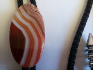 BLO 199 KRAWAT - BOLO kamień AGAT