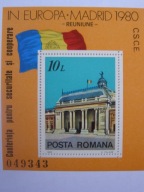 Rumunia - Konferencja KBWE - Mi. bl. 174 **