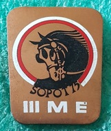 ODZNAKA III MISTRZOSTWA EUROPY W POWOŻENIU SOPOT 1975