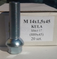 Болт 14x1,5x45 kula ключ 17 audi vw mercedes фото, цена