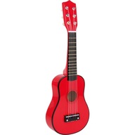 Gitara pre deti klasické červené 53 cm drevo