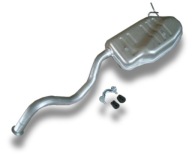 Renault laguna глушитель наконечник резины+обойма фото, цена