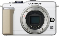 Aparat fotograficzny Olympus korpus biały