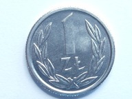 Moneta 1 zł złoty 1989 r mennicza stan 1