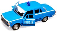 PRL CAR MILITI MO Polícia Fiat 125P Policajné auto