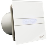 Kúpeľňový ventilátor E-100 GTH CATA Hygro + klapka