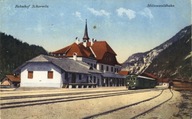 Bahnhof Scharnitz. Matenwaldbahn