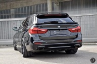 Bmw 5 g31 тюнинг kombi спойлер козырек hamann фото, цена