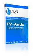 Ando Software FV-Ando 1 PC / licencja wieczysta BOX