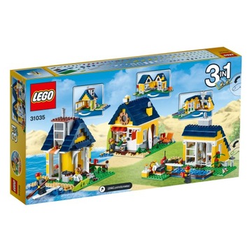 LEGO Creator 3w1 31035 - Domek na plaży + papierowa torba LEGO!