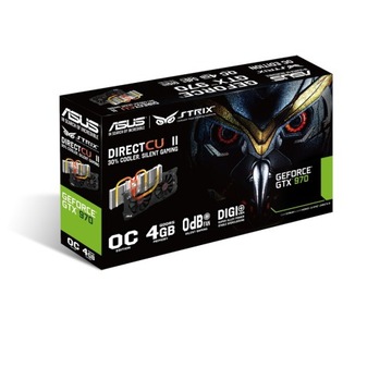 Видеокарта Asus GeForce GTX 970 Strix 4 ГБ 256 DC2OC-4GD5 DP КЛАСС А