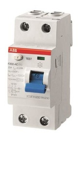 ABB F202 A-16/0.01 FI circuit breaker 2P, type A,