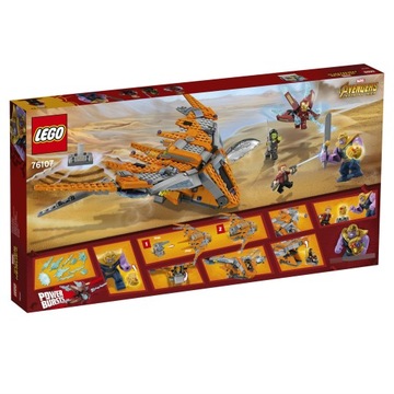 LEGO Super Heroes 76107 Thanos: ostateczna walka Marvel Avengers