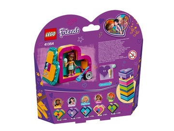 LEGO Friends 41354 Шкатулка-сердечко Андреа