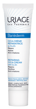 Uriage Bariéderm Cica-Cream with Copper-Cinc krem naprawczy z zawartością m