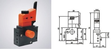 Выключатель FA2-6/1BEK Einhell Eurotec