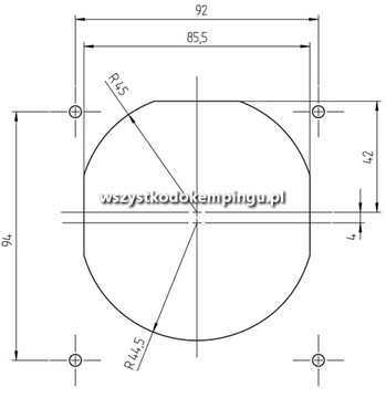 ВНЕШНЯЯ РОЗЕТКА ПИТАНИЯ 230 В CEE ЧЕРНАЯ, НОВАЯ