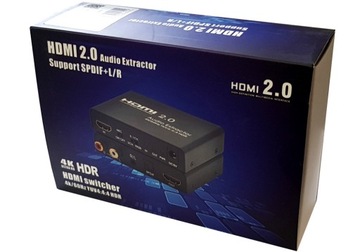 HDMI-HDMI + аудио SPDIF или экстрактор R/L SPH-AE03