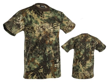 ФУТБОЛКА МУЖСКАЯ ПОД УНИФОРМУ, ХЛОПОК TEXAR CAMOUFLAGE GREEN SNAKE S