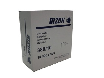 Скобы мебельные Bizon Bea 380/10 18000 шт.