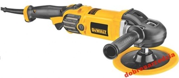 Автомобильная полировальная машина DeWalt DWP849X 180 мм + шерсть с кабелем 230 В, РЕГУЛИРУЕМАЯ