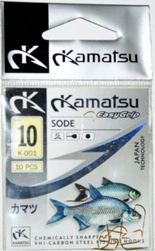 Крючок KAMATSU SODE №. 10 Золота 10 шт.