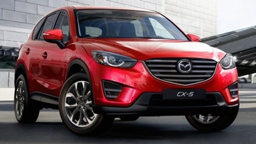 MAZDA CX-5 Карбоновая накладка на задний бампер