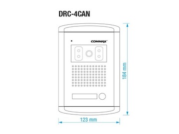 Видеодомофон Commax CDV-70H DRC-4CAN видеофон