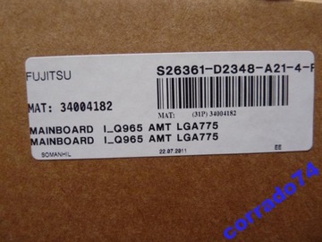 Esprimo E5916 НОВАЯ МАТЕРИНСКАЯ ПЛАТА Fujitsu D2348-A21 I_Q965