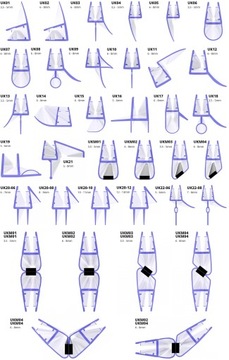 Uszczelka prysznicowa półokrągła 50cm 6 7 8 mm