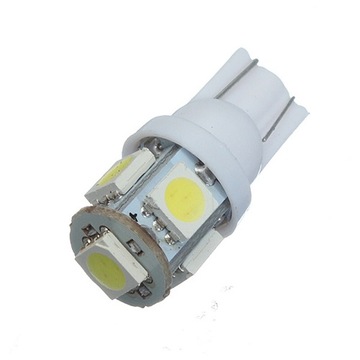 W5W T10 СВЕТОДИОДНАЯ ЛАМПА SMD LED 5050 6000K