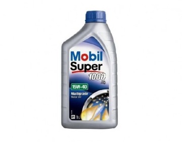 OLEJ MOBIL SUPER 1000X1 15W40 15W-40 6L +ZAWIESZKA