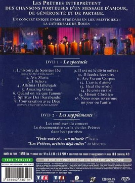 ) Spiritus Dei LES PRETRES 2DVD