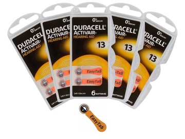 Слуховая батарея DURACELL 30x 13 PR48 Activair