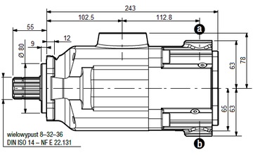 ПРЯМОПОРШНЕВОЙ НАСОС PAC2x25 0511480 HYDRO LEDUC