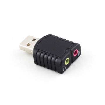 Адаптер Разъем USB 2.0 для микрофона и динамиков Windows Mac