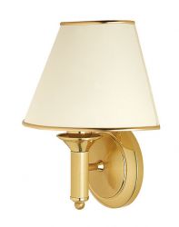 Lampa kinkiet abażur mosiądz CLASSIC 1pł 287 CLKMJ