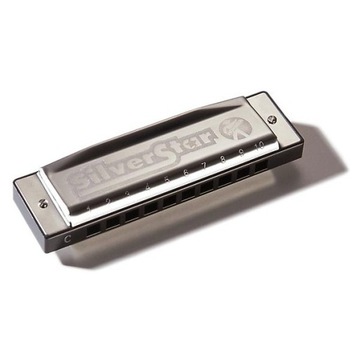 Губная гармошка Hohner SilverStar E + футляр