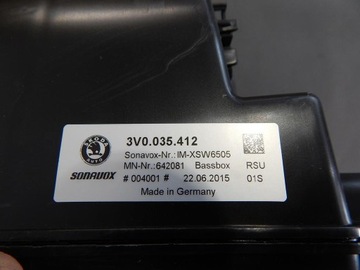 фото thumb №6, Skoda superb iii динамик усилитель 3v0035412