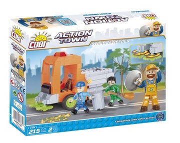 Klocki City Cobi Action Town Zamiatarka 215szt.