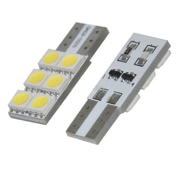 W5W T10 СВЕТОДИОДНАЯ ЛАМПА 6 SMD 5050 БЕЛЫЙ ДИОД