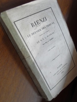 RIENZI 1836 LE DERNIER DES TRIBUN OSTATNI Z TRYBUN