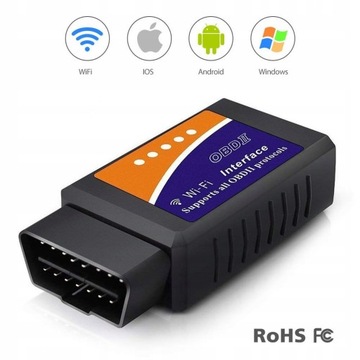 Диагностический интерфейс iPhone ELM327 WiFi OBD2