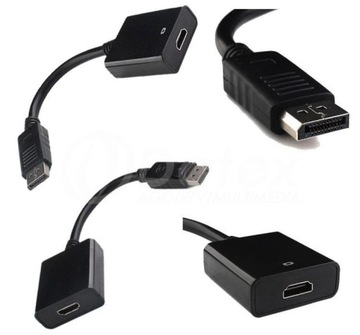 Адаптер порта дисплея Кабель DisplayPort — HDMI DP