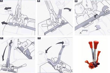 Инструмент для обвязки XL, 19 мм. Инструмент для обвязки ПП, ПЭТ-лентой и металлической застежкой.